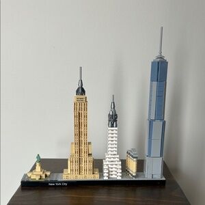New York City Skyline Lego Set